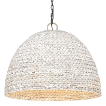 Golden 1081-8P BLK-PSG - Golden Lighting Rue 8-light Chandelier in Matte Black and Rubbed Bronze shade